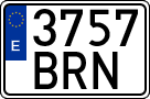 License plates of Spain, Ordinary (2000)