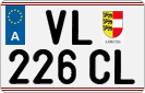License plate of Austria, Regular plates