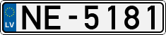 License plate of Latvia, Regular car plates