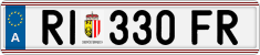 License plate of Austria, Regular plates