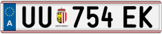 License plate of Austria, Regular plates