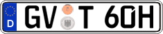 German license plate, Plates for oldtimers (type 