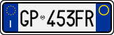 License plate of Italy, Cars (1994 year series)