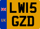 License plate of the United Kingdom, 2001 year system