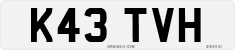 License plate of the United Kingdom, 1983 year system