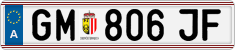 License plate of Austria, Regular plates