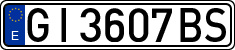 License plates of Spain, 1971 year series