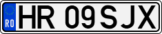 License plate of Romania, Regular plates