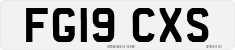 License plate of the United Kingdom, 2001 year system