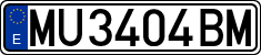 License plates of Spain, 1971 year series