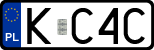 License plates of Poland, Regular car plates