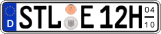 German license plate, Seasonal plates (Oldtimers)