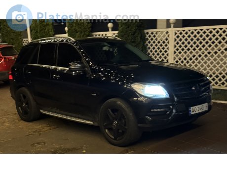 AO 2443 IH, Mercedes-Benz M-Klasse