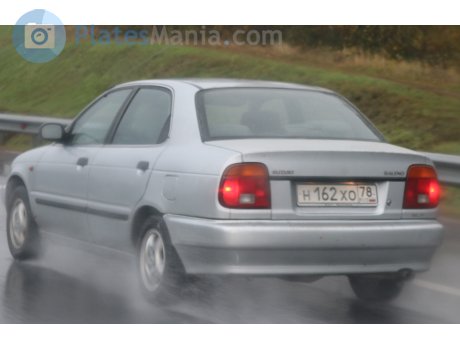 н162хо78, Suzuki Baleno