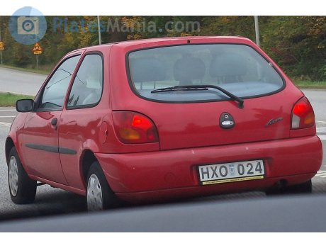 HXO 024, Ford Fiesta