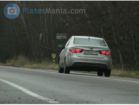 в994вс777, Kia Rio