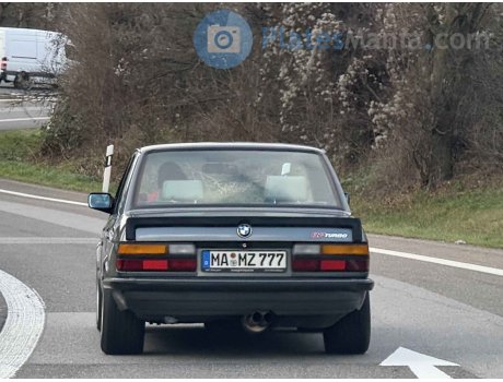 MA MZ 777, BMW 5 Series