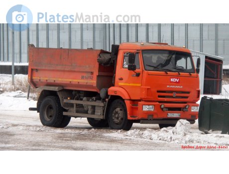 н328хх22, KamAZ 4325
