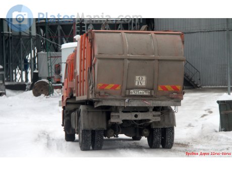 в925ао155, KamAZ 4325