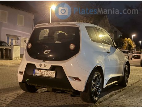 HD BS 578 E, e.GO Life