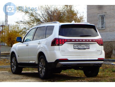 н927нх134, Kia Mohave