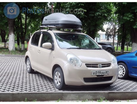 а019оо87, Toyota Passo