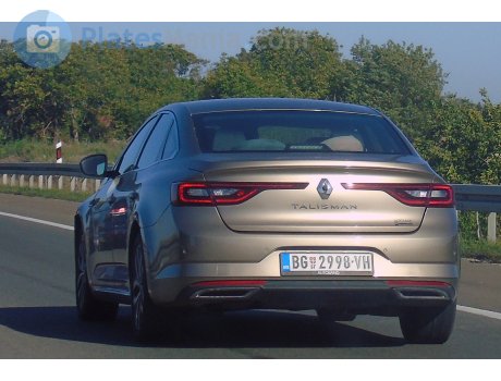 BG 2998-VH, Renault Talisman