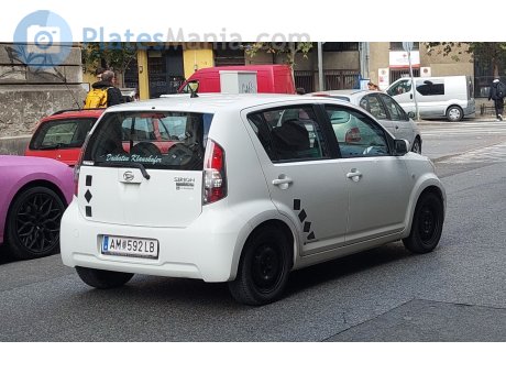 AM 592 LB, Daihatsu Sirion