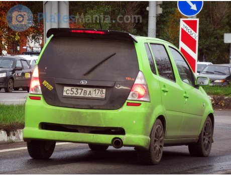 с537ва178, Daihatsu YRV