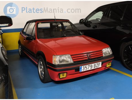 3579 BZF, Peugeot 205