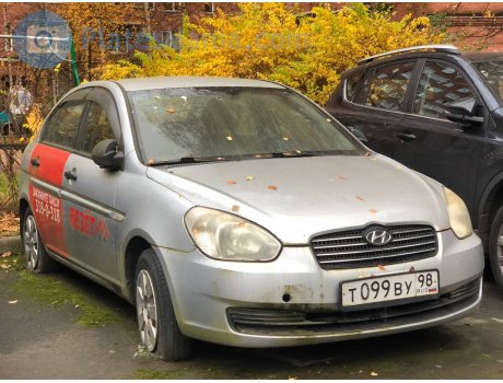 т099ву98, Hyundai Verna