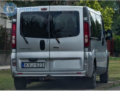 KVJ-623, Nissan Primastar