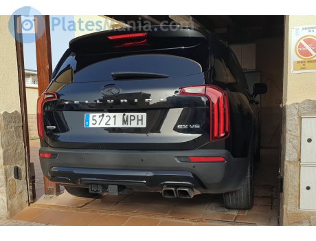 5721 MPH, Kia Telluride