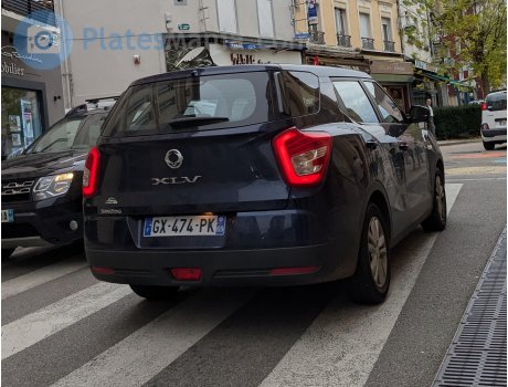 GX-474-PK, SsangYong (KGM) Tivoli (LUVi / Tivolan / XLV)