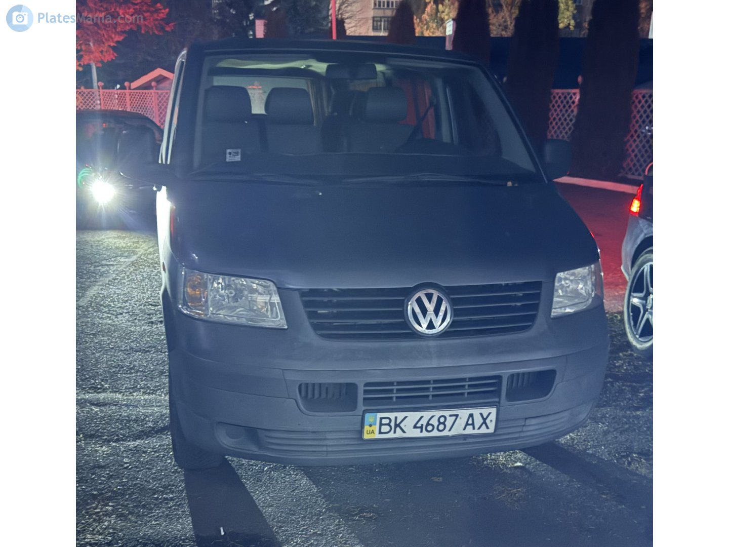 BK 4687 AX, Volkswagen Transporter 5th gen Van (T5) (7E/7H), 2003–2009