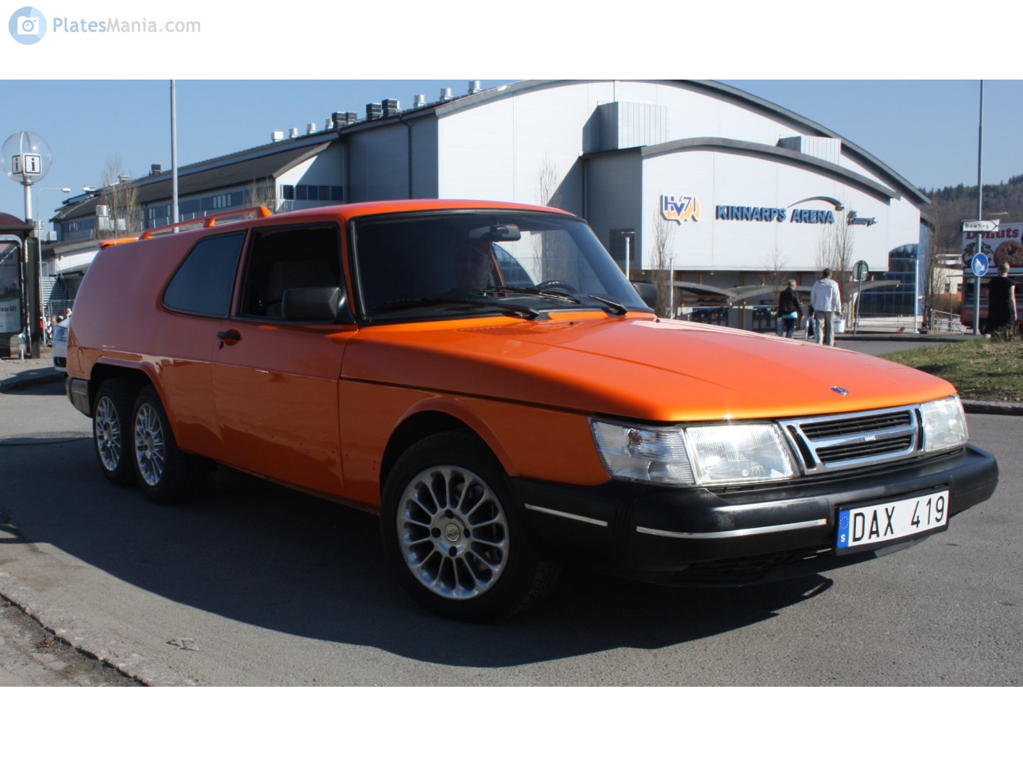 DAX 419, SAAB 900 1st gen 2-door Sedan, 1983–1993