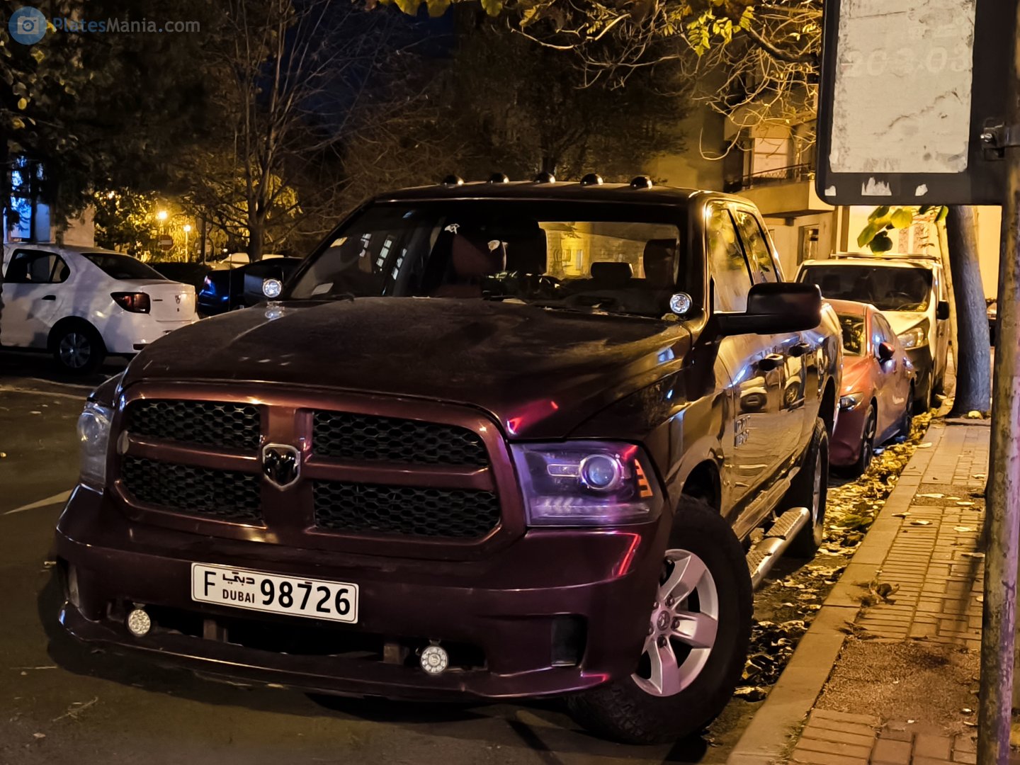 F 98726, Ram Pickup 4th gen (DS/DJ/D2), 2010–2024