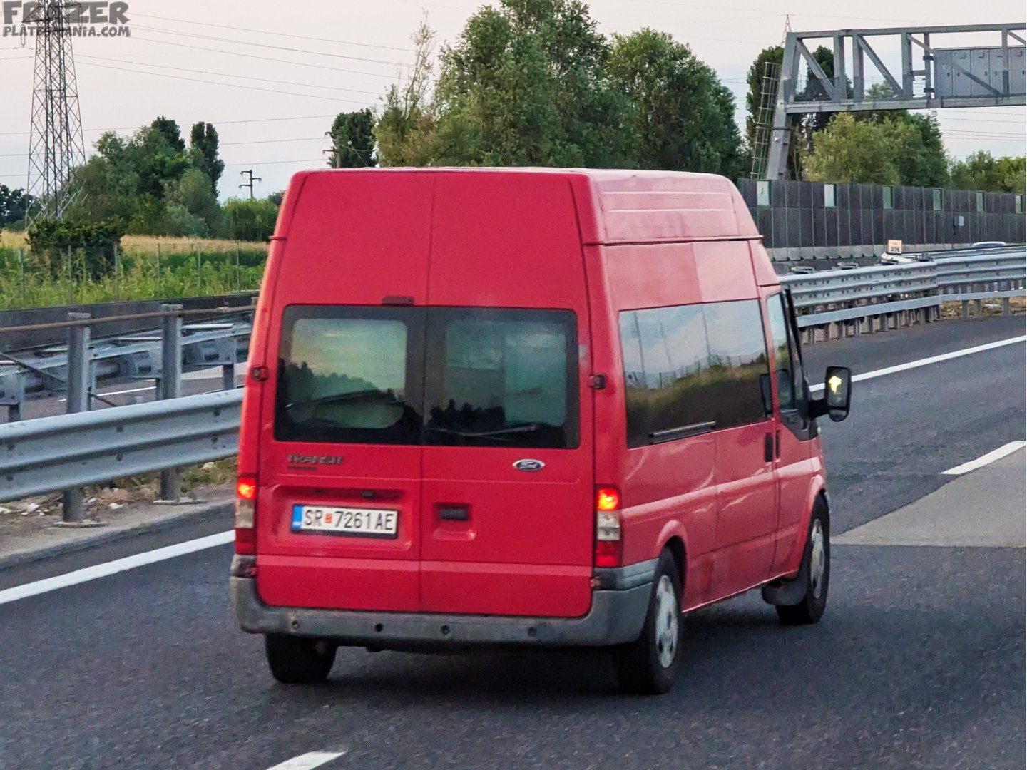 SR 7261 AE, Ford Transit 3rd gen Van (V347/V348), 1st facelift, 2006–2014