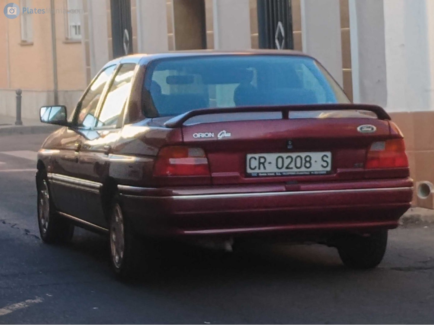 CR 0208 S, Ford Orion 2nd gen (AFL; CE14), 1990–1993