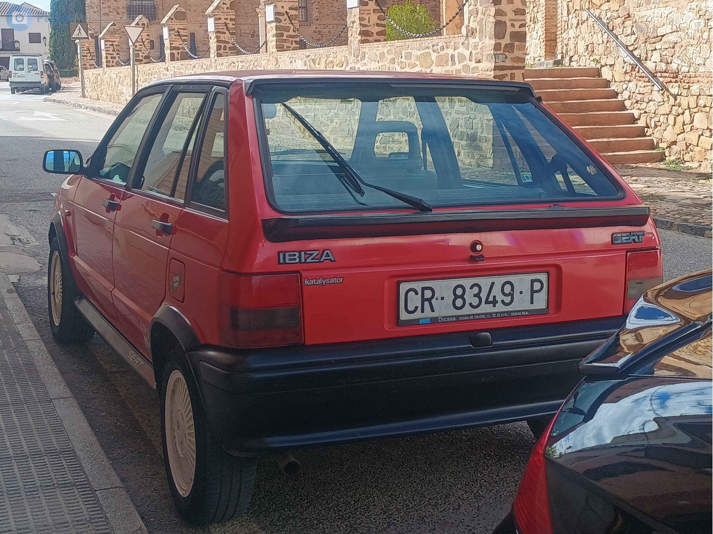CR 8349 P, SEAT Ibiza 1st gen 5-door Hatch (021A), 1984–1993