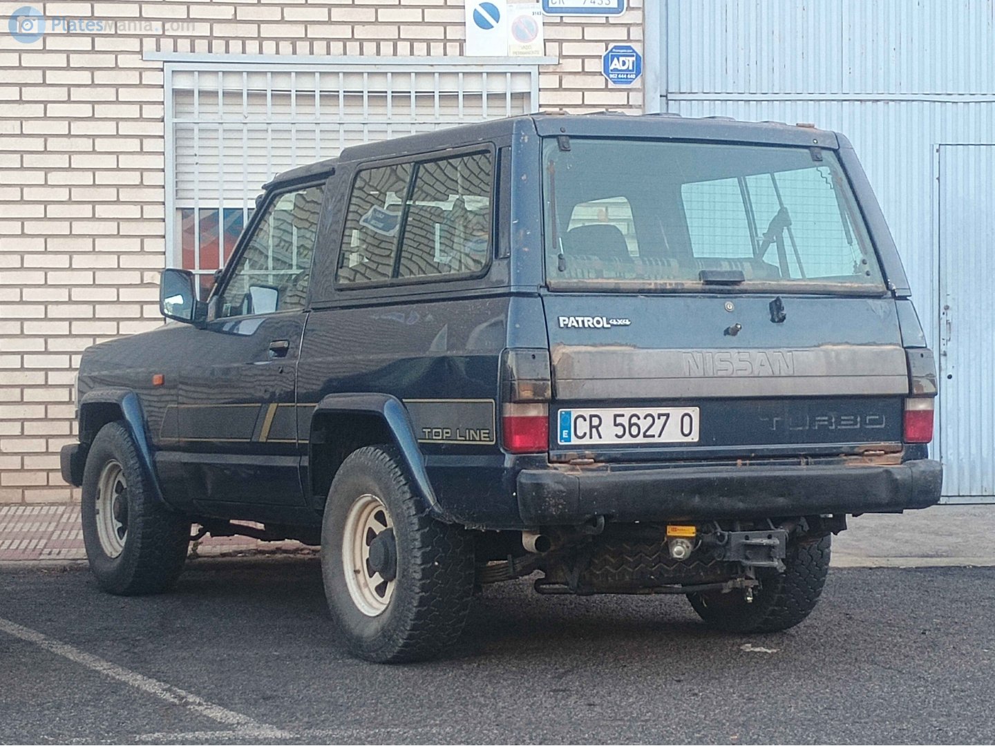 CR 5627 O, Nissan Patrol 3rd gen 3-door SUV (160/260), 1980–2002