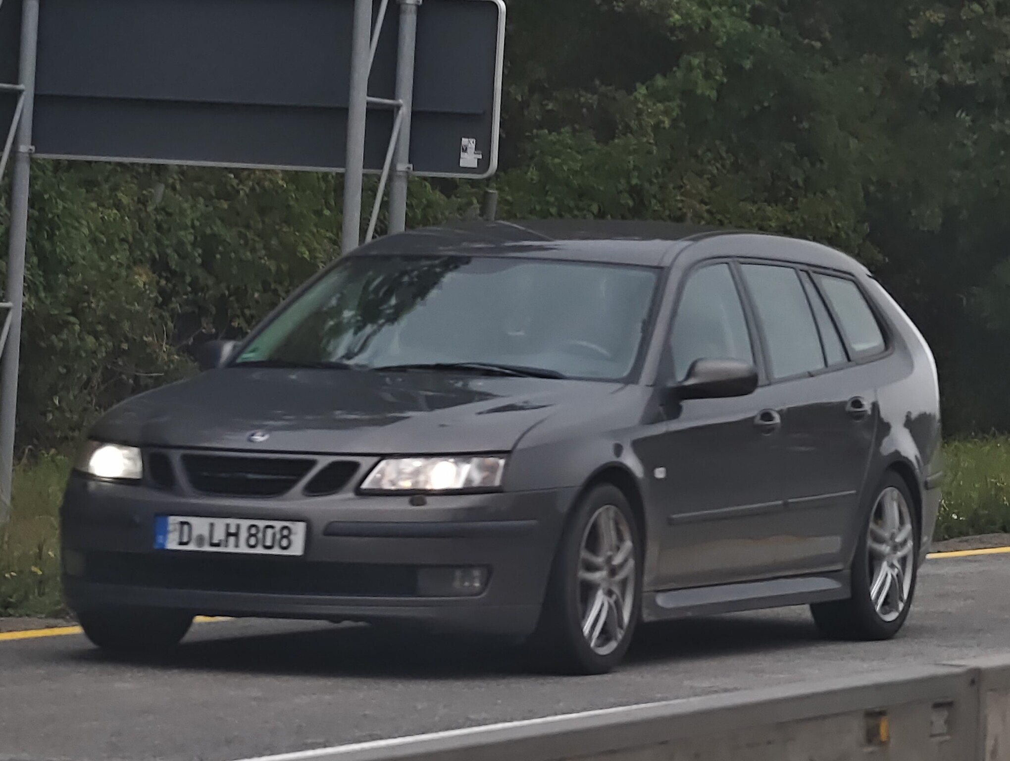 D LH 808, SAAB 9-3 2nd gen SportCombi Wagon (YS3F), 2005–2007