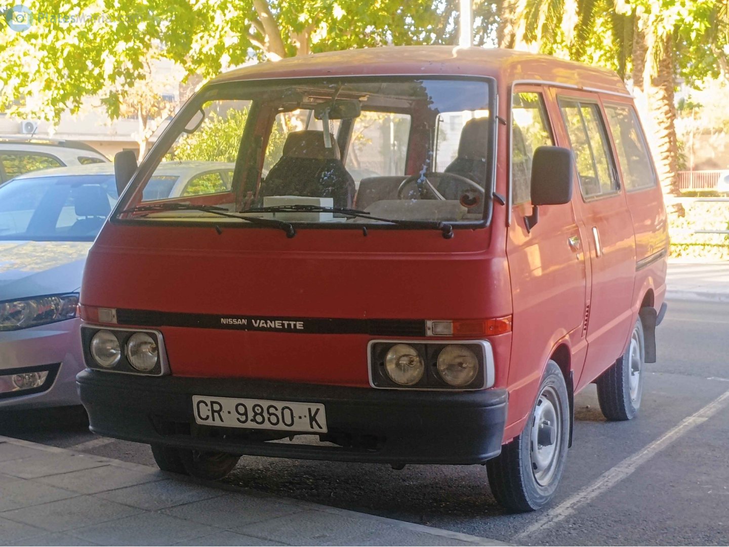 CR 9860 K, Nissan Vanette 1st gen Cargo Van (C220; EU-market), 1986–1994