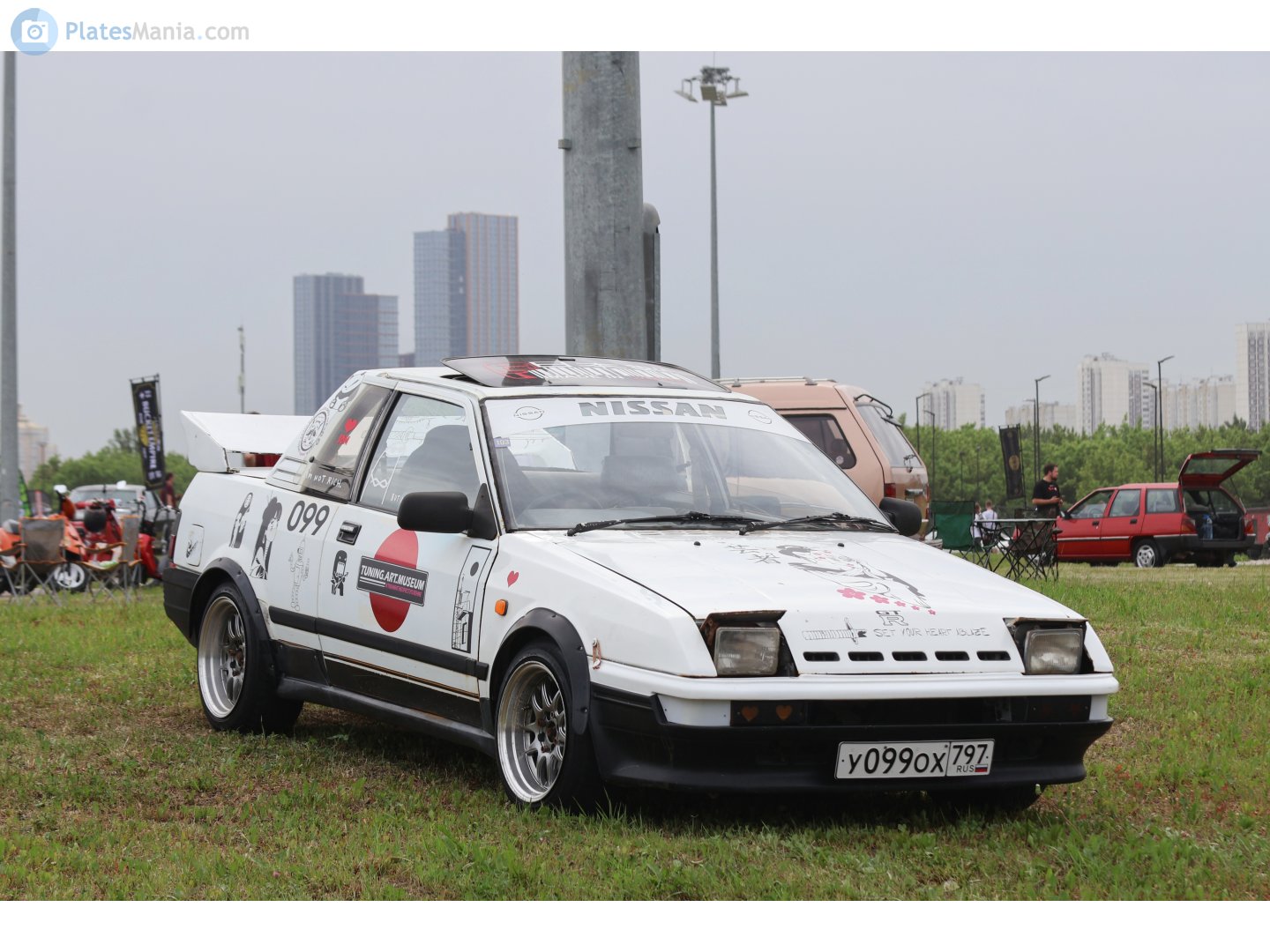 у 099 ох 797, Nissan Pulsar 2nd gen EXA (NX) Coupé (N12), 1982–1986