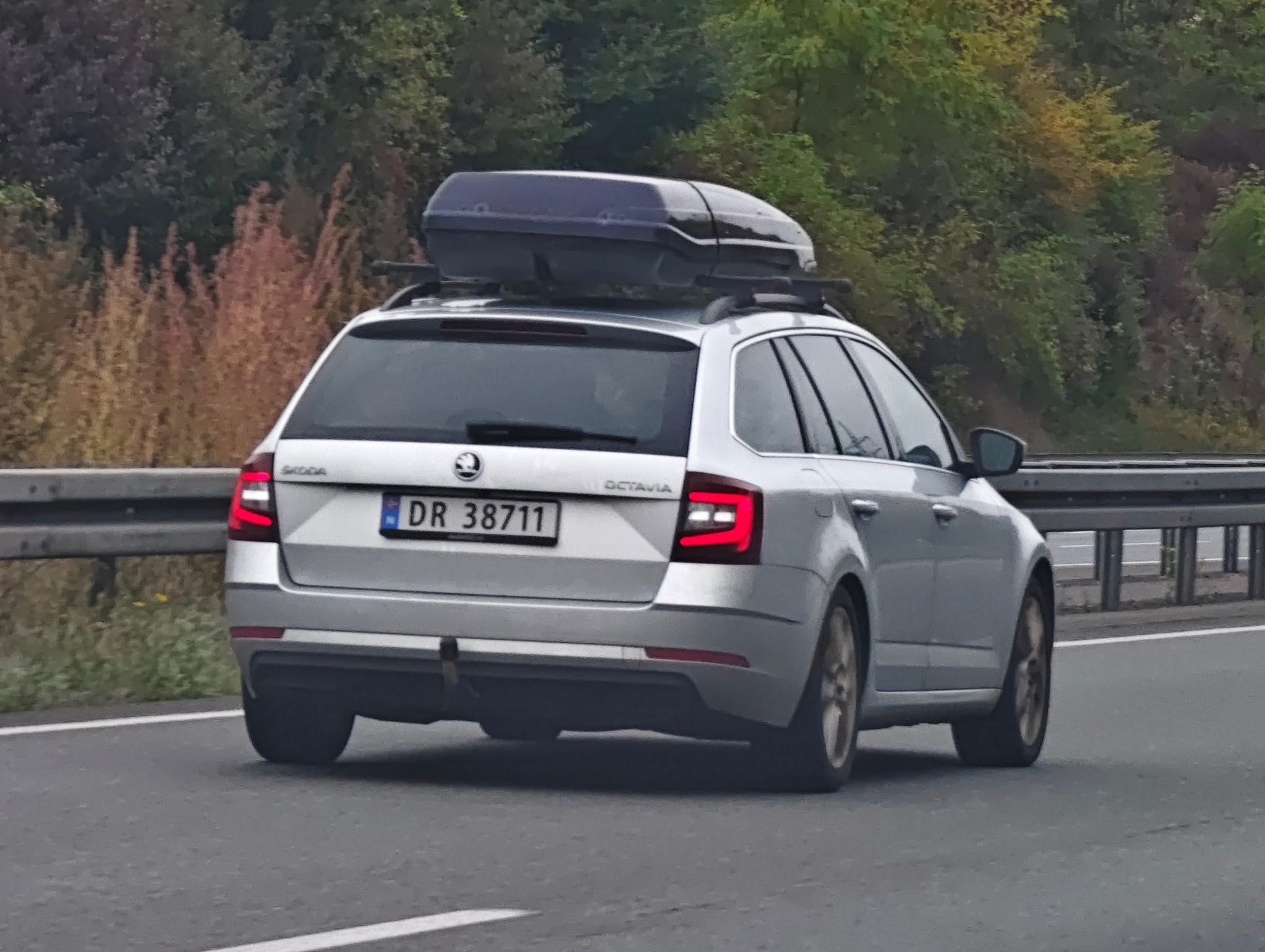 DR 38711, Skoda Octavia 3rd gen Combi (A7/5E5), facelift, 2017–2020 (–2023 for CN-market)