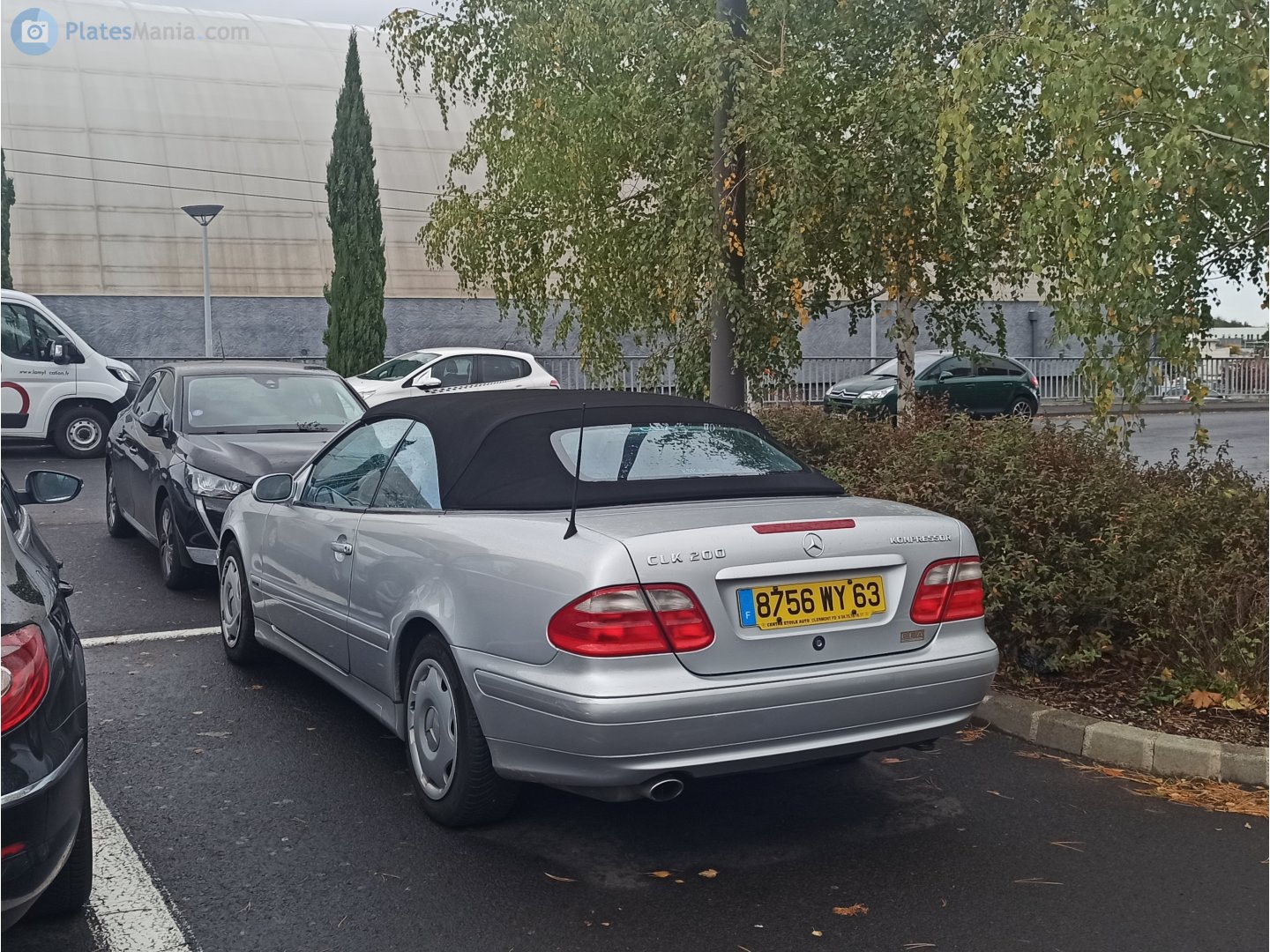 8756 WY 63, Mercedes-Benz CLK-Klasse 1st gen Cabrio (A208), 1998–2002