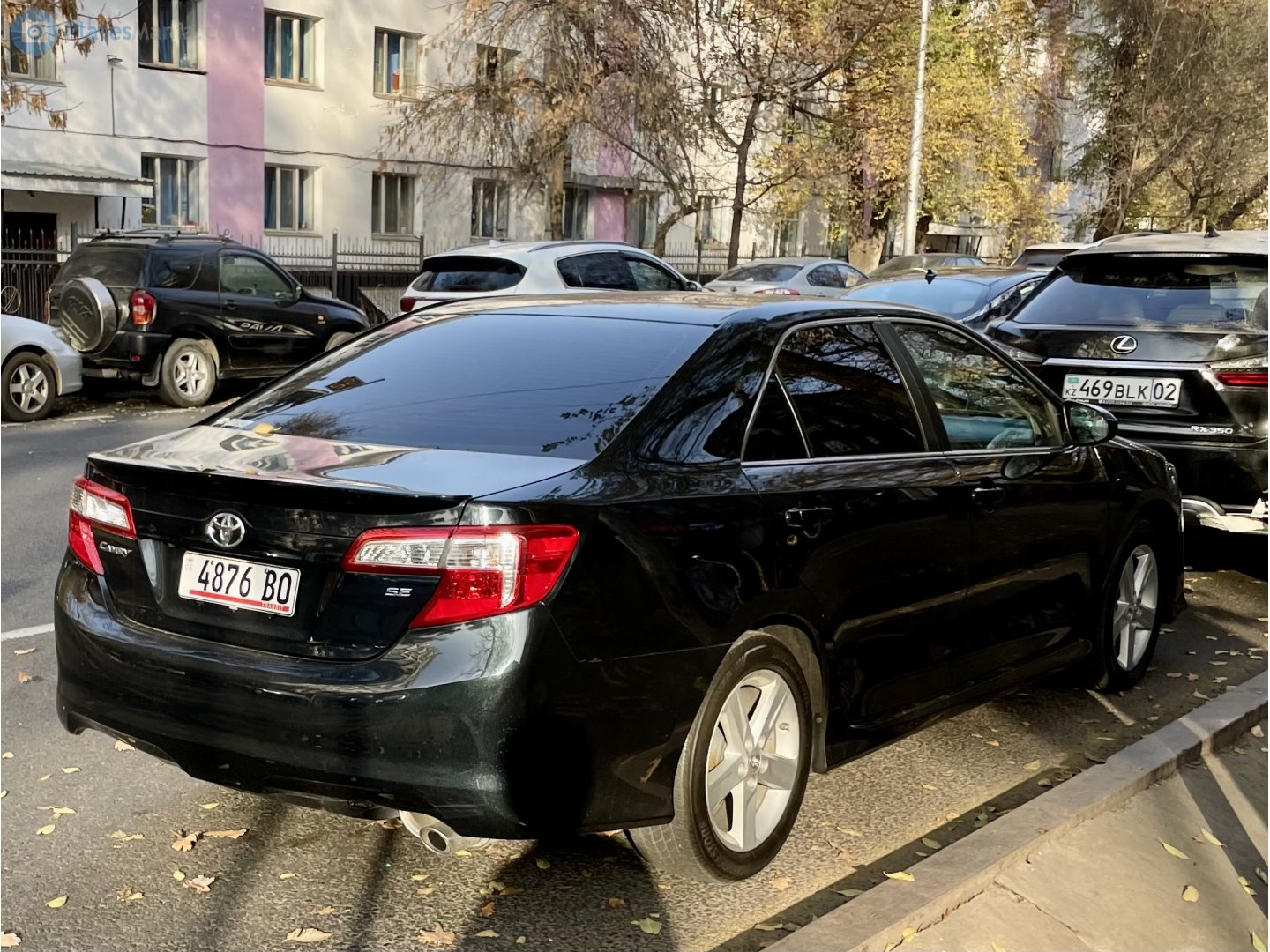 4876 BO, Toyota Camry 7th gen (Altise, Atara) (XV50; NA- and AU-market), 2011­–2014