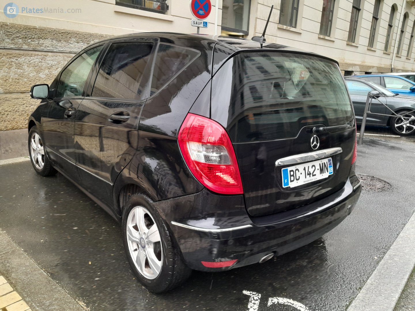 BC-142-MN, Mercedes-Benz A-Klasse 2nd gen 5-door (don't set)