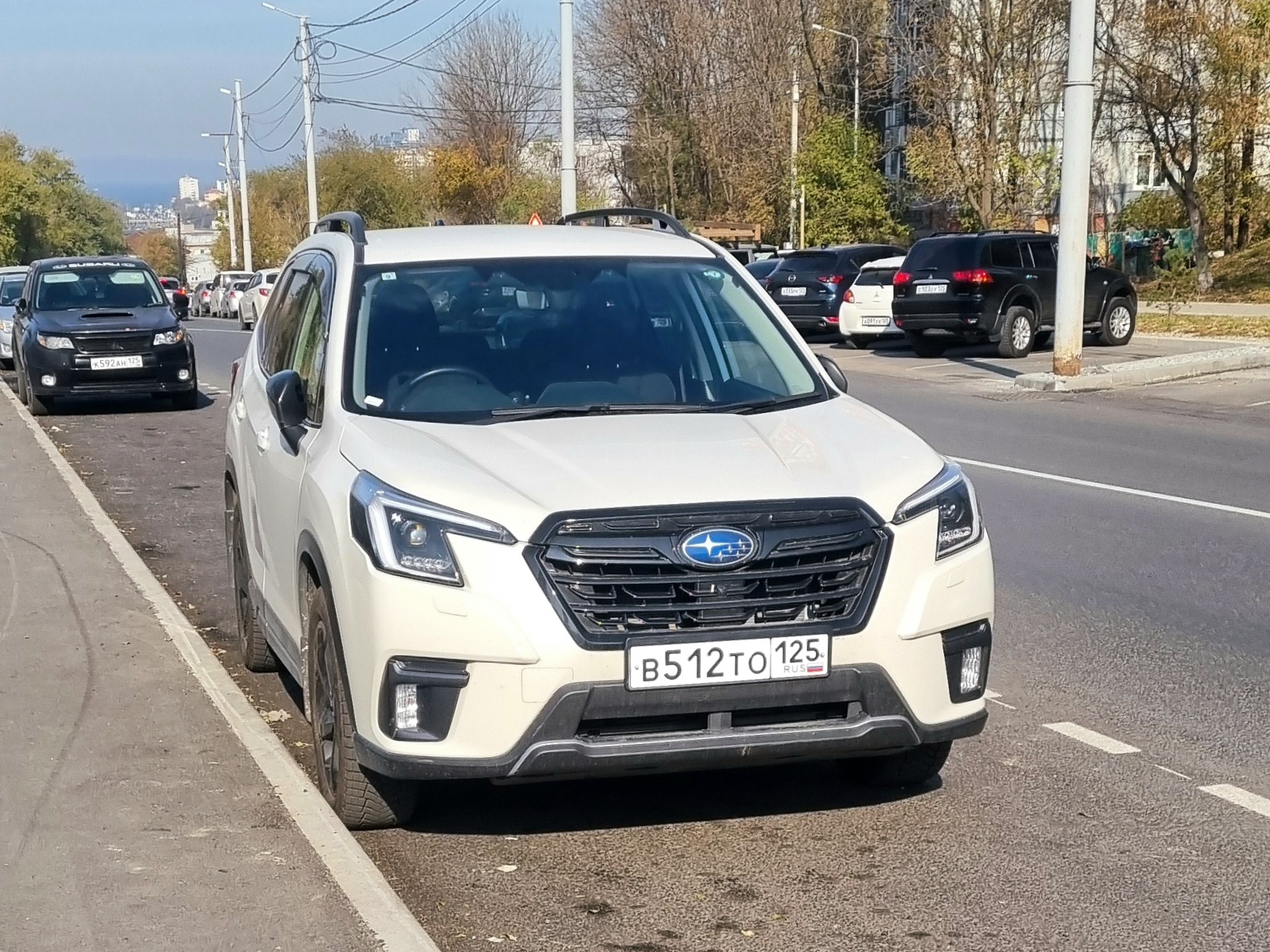 в 512 то 125, Subaru Forester 5th gen (SK), 2018­–