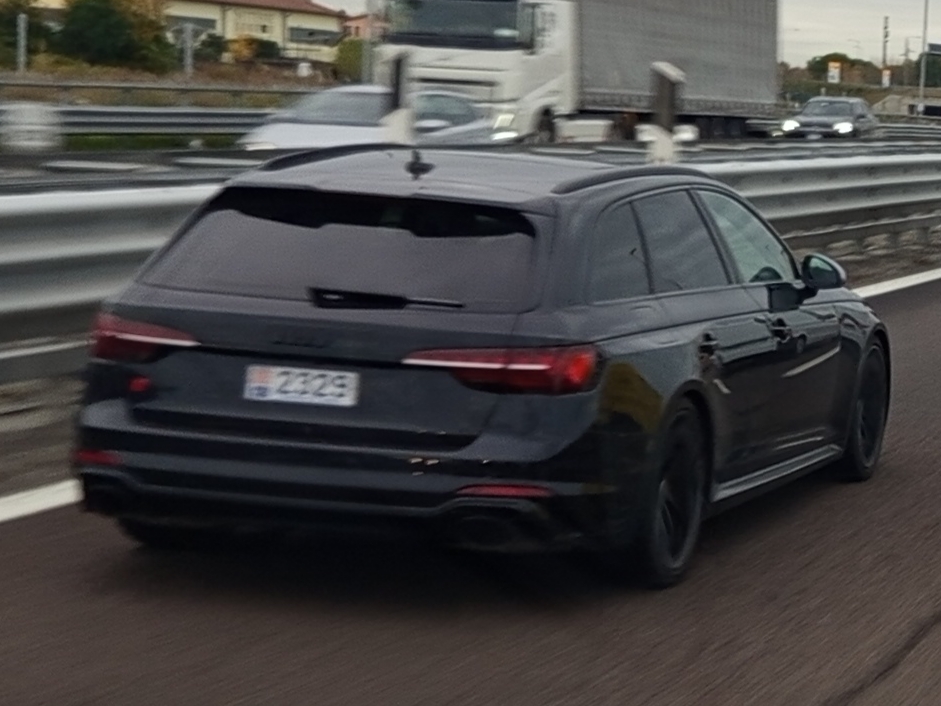 2329, Audi RS4 4th gen (B9.5/8W5/8WD) facelift, 2019–